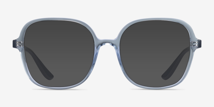 Vogue Eyewear VO5373 Transparent Blue PlasticEyeglass Frames from EyeBuyDirect, with Tinted Lenses