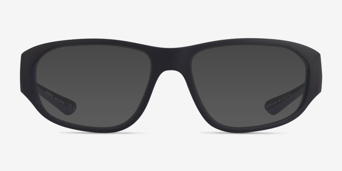 ARNETTE Gamoor Matte Black PlasticEyeglass Frames from EyeBuyDirect, with Tinted Lenses