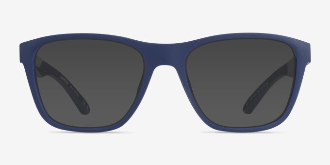 ARNETTE A.T. Matte Blue PlasticEyeglass Frames from EyeBuyDirect, with Tinted Lenses