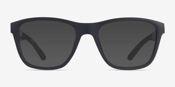 ARNETTE A.T. Matte Black PlasticEyeglass Frames from EyeBuyDirect, with Tinted Lenses