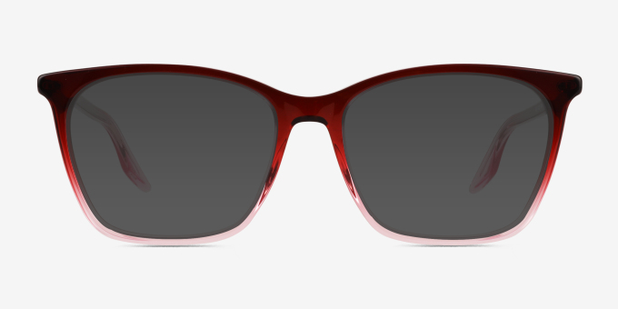 Ray-Ban RB5422 Red Gradient Pink AcétateMontures de lunettes de vue d'EyeBuyDirect, Avec des Verres Teintés