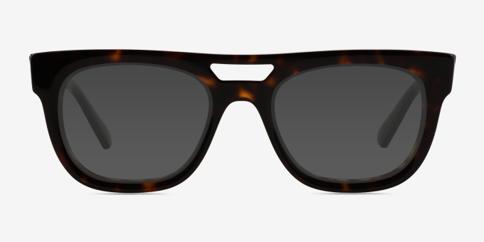 Ray-Ban RB7226 Phil Tortoise PlasticEyeglass Frames from EyeBuyDirect, with Tinted Lenses