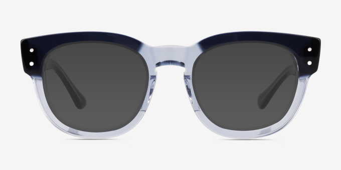 Ray-Ban RB0298V Mega Hawkeye Blue AcetateEyeglass Frames from EyeBuyDirect, with Tinted Lenses