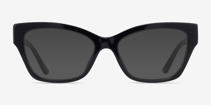 Vogue Eyewear VO5523 Shiny Black AcetateEyeglass Frames from EyeBuyDirect, with Tinted Lenses