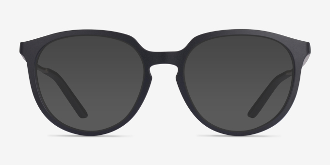 Oakley Bmng Satin Black PlasticEyeglass Frames from EyeBuyDirect, with Tinted Lenses