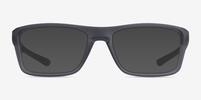 Oakley Rafter Satin Gray Smoke PlasticEyeglass Frames from EyeBuyDirect, with Tinted Lenses