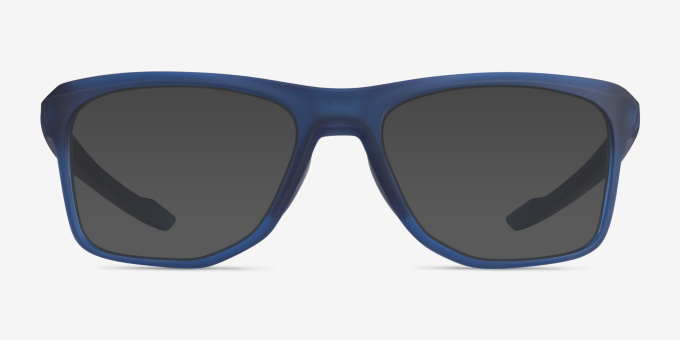 Oakley Knolls Satin Blue PlasticEyeglass Frames from EyeBuyDirect, with Tinted Lenses
