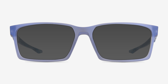 Oakley Overhead Matte Gray PlasticEyeglass Frames from EyeBuyDirect, with Tinted Lenses
