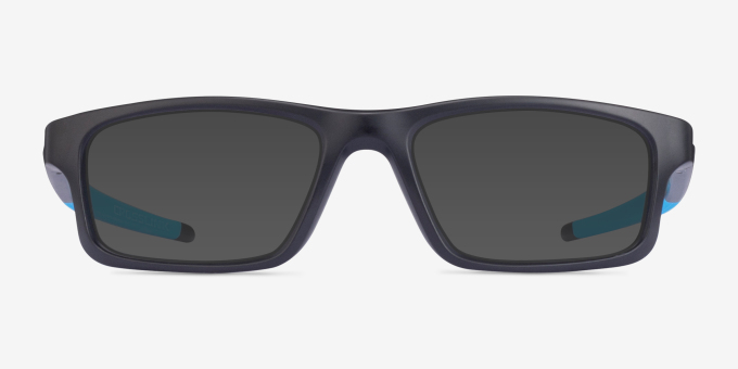 Oakley Crosslink Satin Black PlasticEyeglass Frames from EyeBuyDirect, with Tinted Lenses