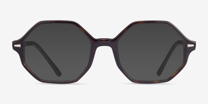 Ray-Ban RB5472 Britt Tortoise AcetateEyeglass Frames from EyeBuyDirect, with Tinted Lenses
