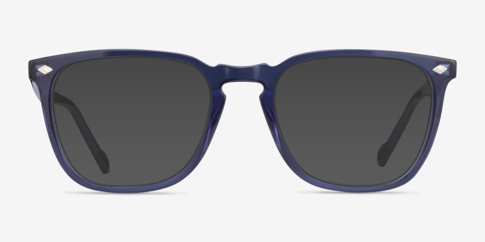Vogue Eyewear VO5350 Transparent Blue AcetateEyeglass Frames from EyeBuyDirect, with Tinted Lenses
