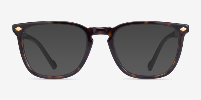 Vogue Eyewear VO5350 Dark Tortoise AcetateEyeglass Frames from EyeBuyDirect, with Tinted Lenses