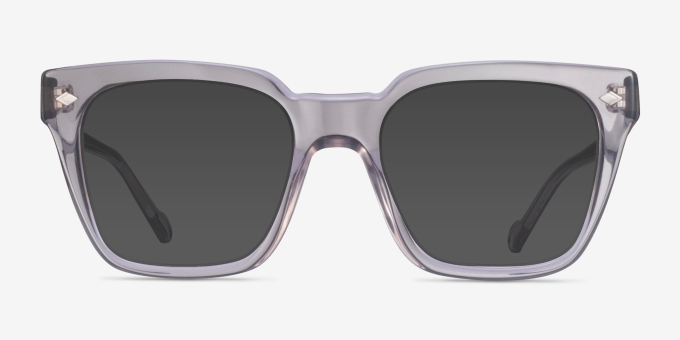 Vogue Eyewear VO5371 Transparent Gray AcetateEyeglass Frames from EyeBuyDirect, with Tinted Lenses
