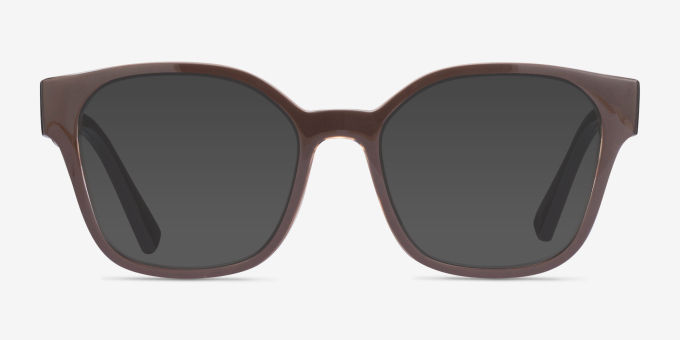 Vogue Eyewear VO5407 Brown Floral PlasticEyeglass Frames from EyeBuyDirect, with Tinted Lenses
