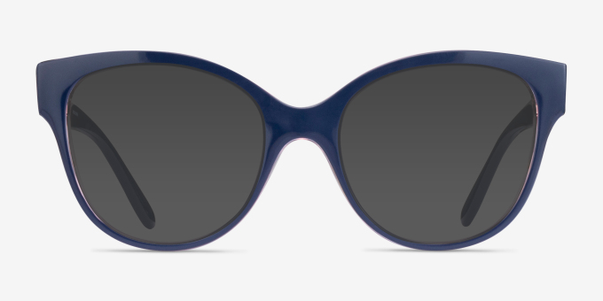 Vogue Eyewear VO5421 Dark Blue PlasticEyeglass Frames from EyeBuyDirect, with Tinted Lenses