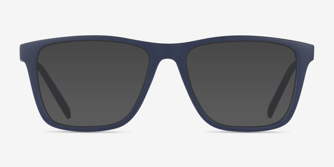 ARNETTE Big Bad Matte Blue PlasticEyeglass Frames from EyeBuyDirect, with Tinted Lenses