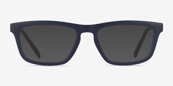 ARNETTE Roboto Matte Blue PlasticEyeglass Frames from EyeBuyDirect, with Tinted Lenses