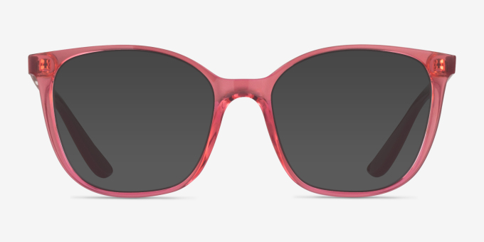 Vogue Eyewear VO5356 Transparent Pink PlasticEyeglass Frames from EyeBuyDirect, with Tinted Lenses