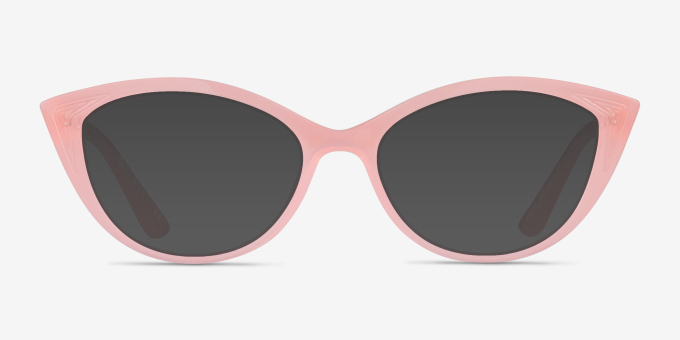 Vogue Eyewear VO5375 Transparent Pink PlasticEyeglass Frames from EyeBuyDirect, with Tinted Lenses
