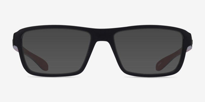 ARNETTE Sandea Black Matte PlasticEyeglass Frames from EyeBuyDirect, with Tinted Lenses