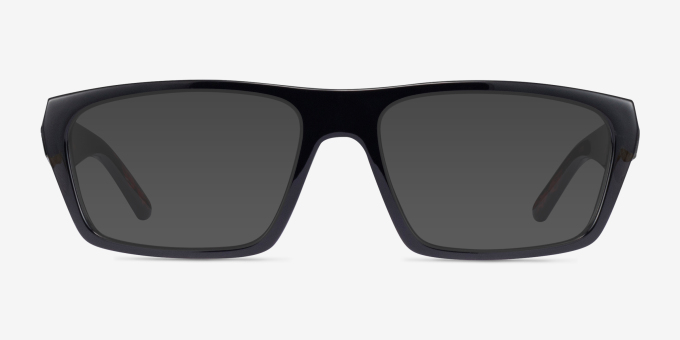 ARNETTE Ithor Shiny Black PlasticEyeglass Frames from EyeBuyDirect, with Tinted Lenses