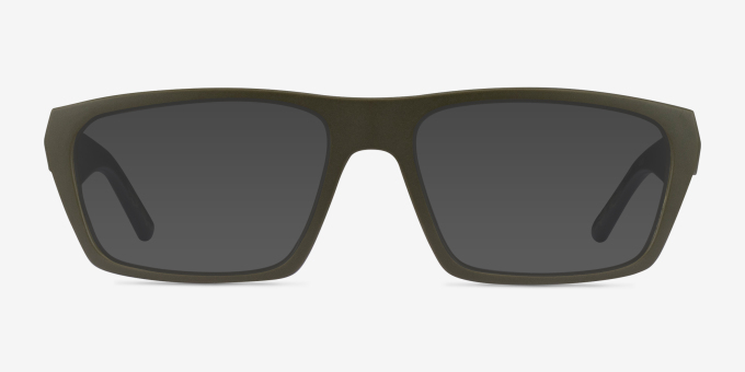 ARNETTE Ithor Matte Green PlasticEyeglass Frames from EyeBuyDirect, with Tinted Lenses