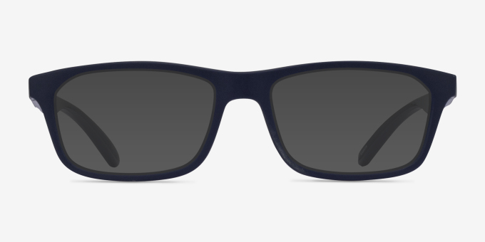 ARNETTE Kamaya Matte Navy PlasticEyeglass Frames from EyeBuyDirect, with Tinted Lenses