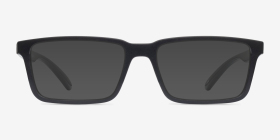 ARNETTE Koko Shiny Black Éco-responsable Montures de lunettes de vue d'EyeBuyDirect, with Tinted Lenses