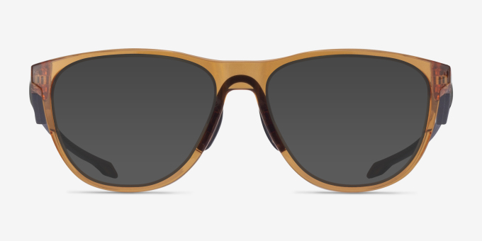 Oakley Admission A Orange PlasticEyeglass Frames from EyeBuyDirect, with Tinted Lenses