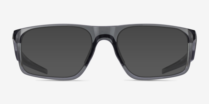 Oakley Bat Flip Clear Gray PlasticEyeglass Frames from EyeBuyDirect, with Tinted Lenses