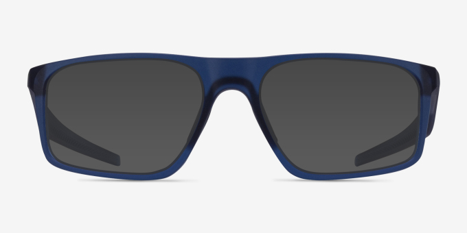Oakley Bat Flip Blue PlasticEyeglass Frames from EyeBuyDirect, with Tinted Lenses