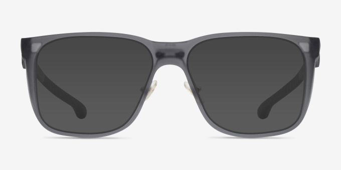 OAKLEY Hip Tone Gris PlastiqueMontures de lunettes de vue d'EyeBuyDirect, Avec des Verres Teintés