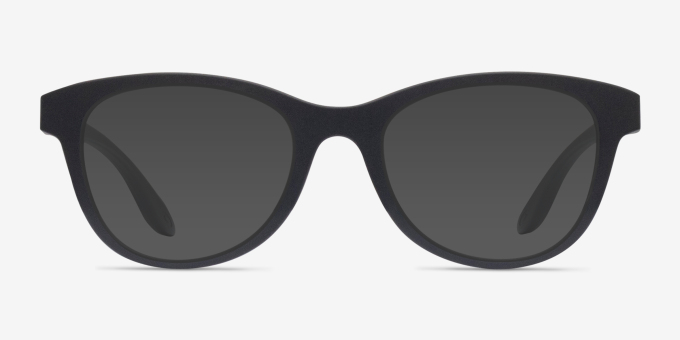 Oakley Humbly A Matte Black PlasticEyeglass Frames from EyeBuyDirect, with Tinted Lenses
