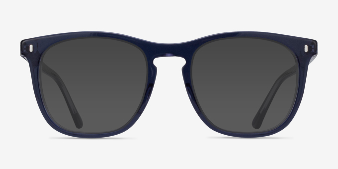 Ray-Ban RB2210V Clear Navy AcetateEyeglass Frames from EyeBuyDirect, with Tinted Lenses