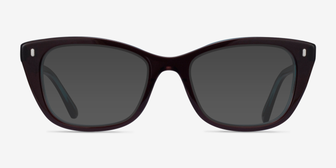 Ray-Ban RB5433 Black Clear Green AcetateEyeglass Frames from EyeBuyDirect, with Tinted Lenses