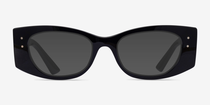 Ray-Ban RB7327 Kat Black Alternative MaterialsEyeglass Frames from EyeBuyDirect, with Tinted Lenses