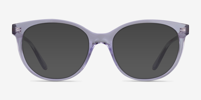Vogue Eyewear VO5552 Clear Purple PlasticEyeglass Frames from EyeBuyDirect, with Tinted Lenses