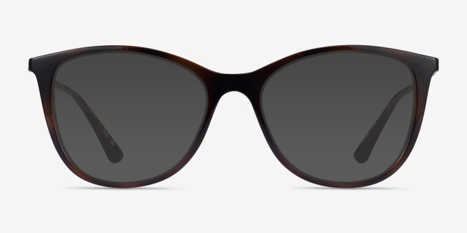 Vogue Eyewear VO5562 Dark Tortoise PlasticEyeglass Frames from EyeBuyDirect, with Tinted Lenses