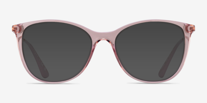 Vogue Eyewear VO5562 Clear Pink PlastiqueMontures de lunettes de vue d'EyeBuyDirect, Avec des Verres Teintés