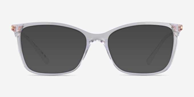 Vogue Eyewear VO5563 Transparent PlastiqueMontures de lunettes de vue d'EyeBuyDirect, Avec des Verres Teintés