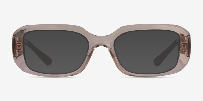 Vogue Eyewear VO5568 Transparent Caramel PlasticEyeglass Frames from EyeBuyDirect, with Tinted Lenses
