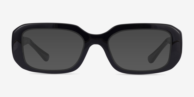 Vogue Eyewear VO5568 Black PlasticEyeglass Frames from EyeBuyDirect, with Tinted Lenses