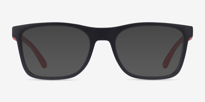ARNETTE Akaw Matte Black PlasticEyeglass Frames from EyeBuyDirect, with Tinted Lenses