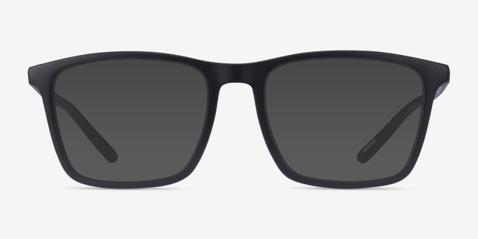 ARNETTE Frogface Matte Black PlasticEyeglass Frames from EyeBuyDirect, with Tinted Lenses