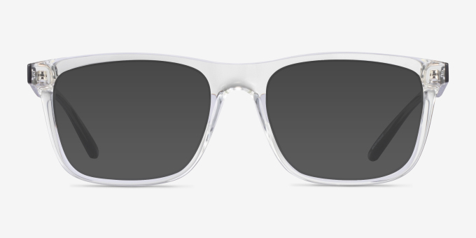 ARNETTE Montrose Clear Gray PlasticEyeglass Frames from EyeBuyDirect, with Tinted Lenses