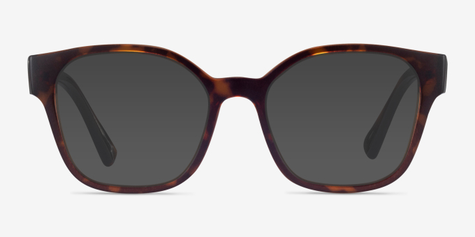 Vogue Eyewear VO5407 Matte Tortoise PlasticEyeglass Frames from EyeBuyDirect, with Tinted Lenses