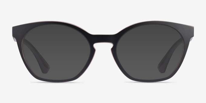 Oakley Tone Down Polished Dusty Rose PlasticEyeglass Frames from EyeBuyDirect, with Tinted Lenses