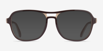 Ray-Ban RB4356V Stateside - Aviator Brown Frame Eyeglasses