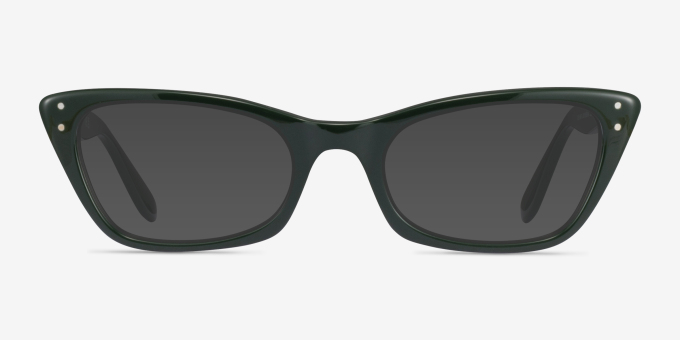 Ray-Ban RB5499 Lady Burbank Green AcetateEyeglass Frames from EyeBuyDirect, with Tinted Lenses