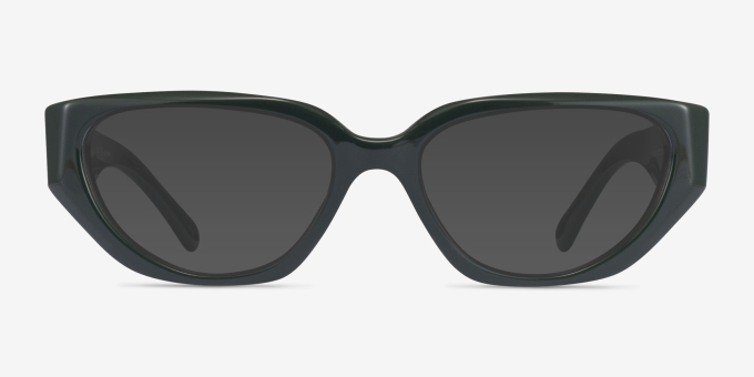 Vogue Eyewear VO5439 Dark Green AcetateEyeglass Frames from EyeBuyDirect, with Tinted Lenses